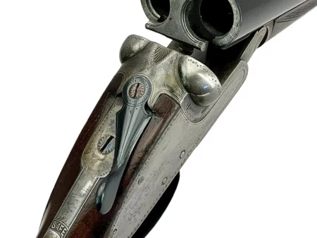 English Made 12 Gauge Side by Side by W.C. Carswell