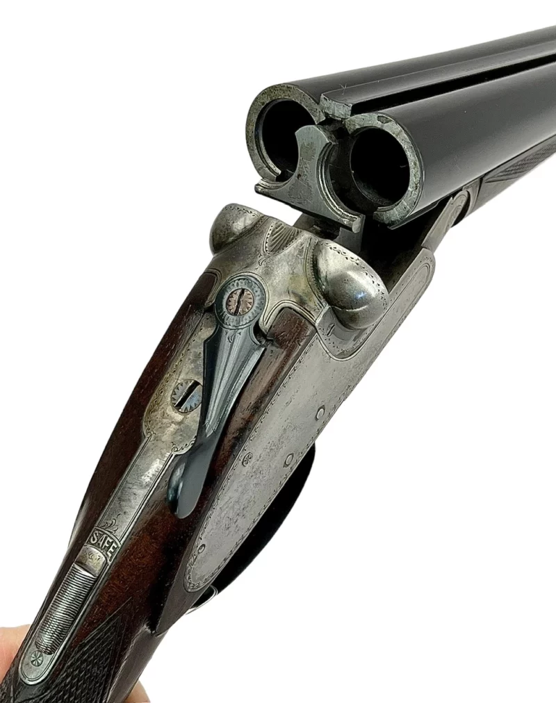 English Made 12 Gauge Side by Side by W.C. Carswell