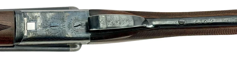 British Made 12 Gauge Side by Side Shotgun London Gun Ejectors - Image 13