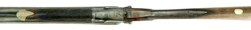 British Made 12 Gauge Hammer Shotgun by Milburn & Son Damascus barrels - Image 14