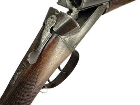 British Side by Side 12ga shotgun by P Knight Nottingham