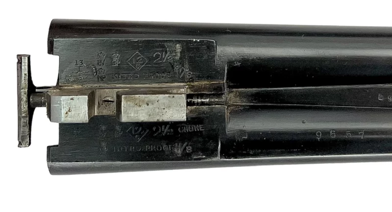 12 Gauge English Side By Side Shotgun by Lincoln Jeffries - Image 14