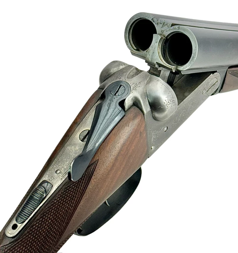 British Made 12 Gauge Side by Side Shotgun London Gun Ejectors