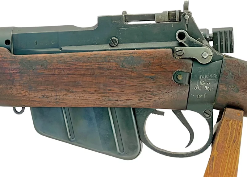 Navy Arms Enfield #4 Mk 1* .303 World War II BT PP marked French Resistance1944 bolt not matching serial number PP 1936 - Image 22