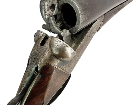 British Made Side by Side 12 Gauge Shotgun made by F Baxter