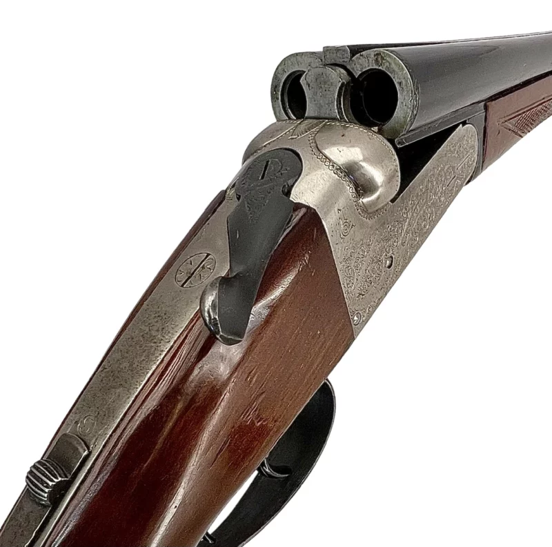 Spanish Side by Side 410ga shotgun Box Lock extractors cut down stock - Image 15