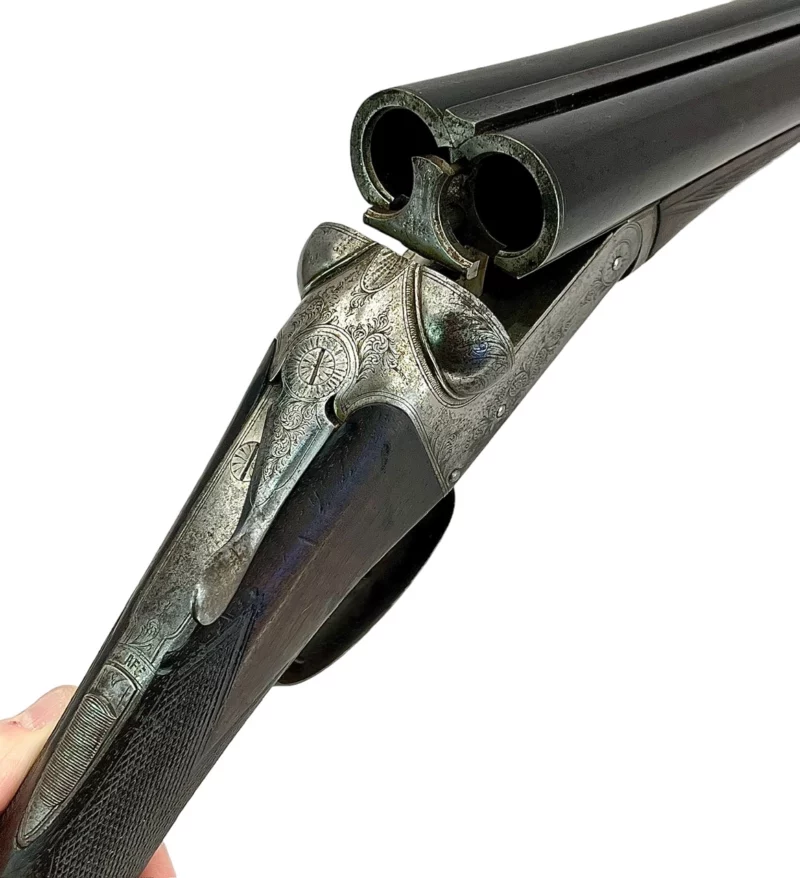 British 12 Gauge Side by Side Shotgun by Cogswell & Harrison London