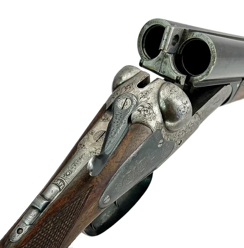 British Made 12 Gauge Side by Side by Cogswell & Harrison, Ejectors