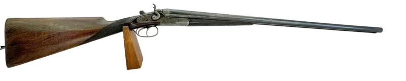 German 16 Gauge Side by Side Hammer Shotgun by Schneider - Image 4