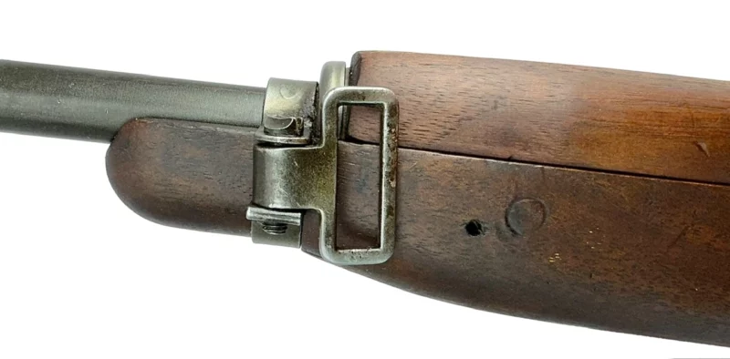 M1 Carbine Inland Type 1 front band, flip-up sight, SN 4,973,249 - Image 14