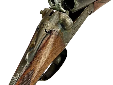 British Side By Side 12 gauge Shotgun made by J. Robertson