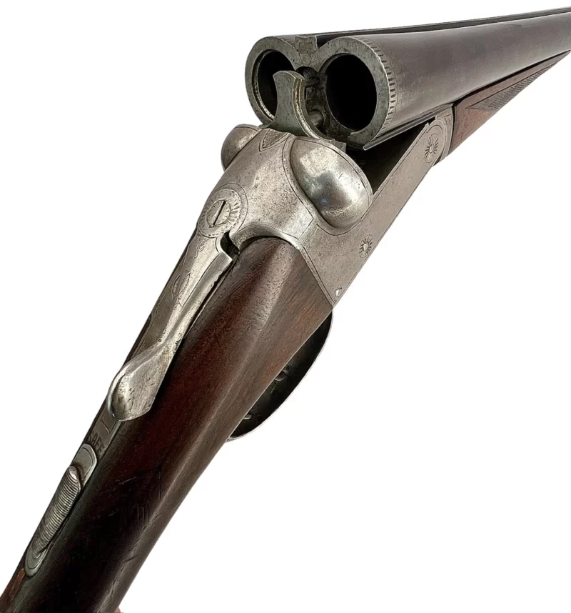 British Side by Side 12 gauge shotgun by F Williams Birmingham