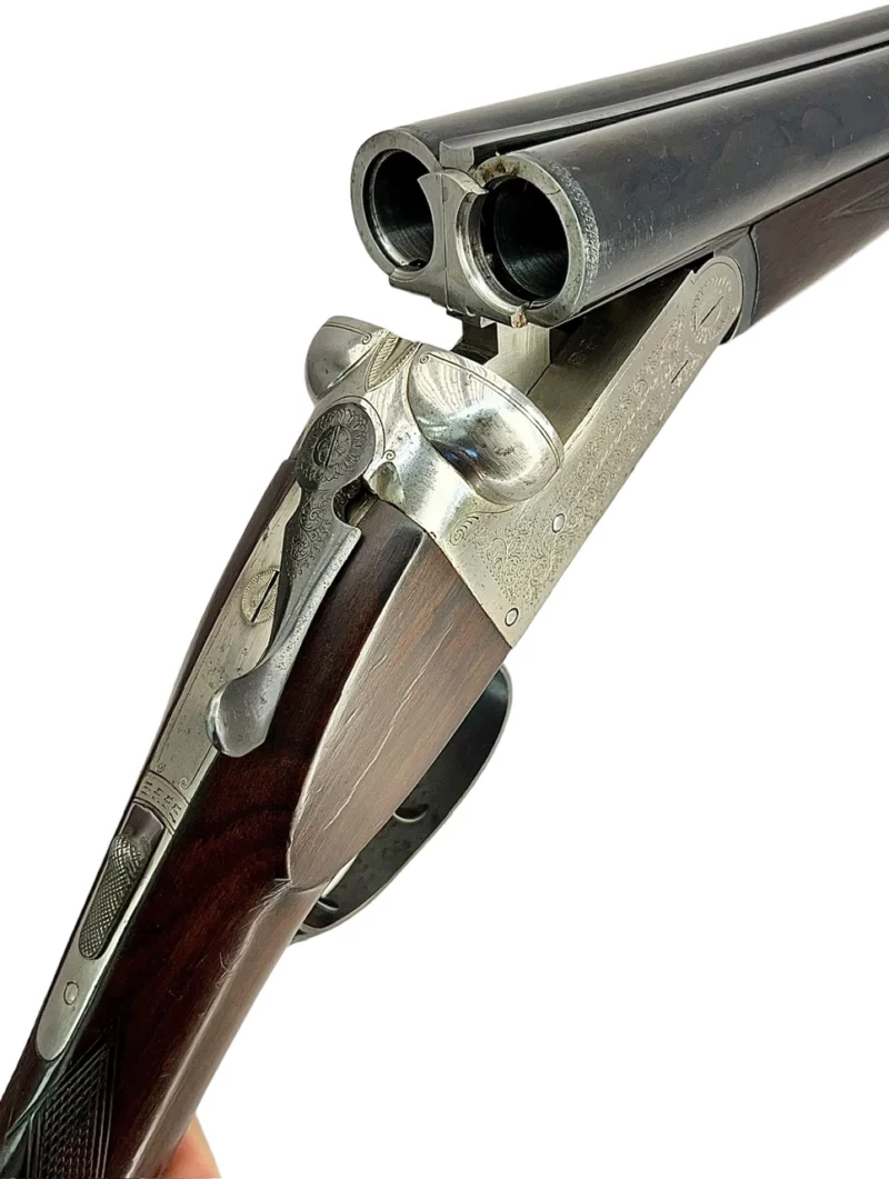 British side by side 12 Gauge shotgun made by “The Fieldman - Swindon”