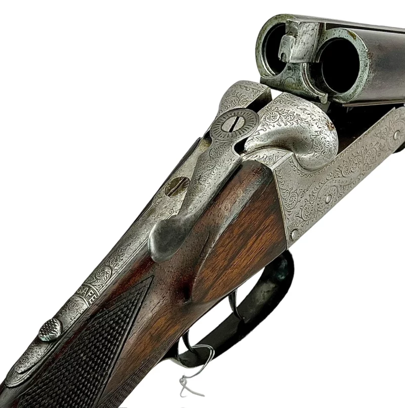 20 Gauge English Side by Side Shotgun By John L Wilkes - Image 17