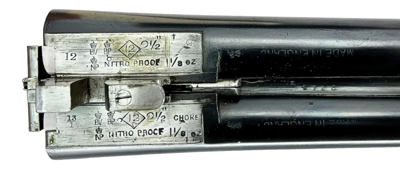 British Made 12 Gauge Side by Side by JJ Langley, Ejector Barrels by Osborn - Image 15