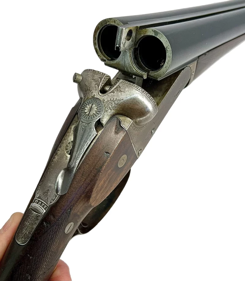 British Made 12 gauge Side by Side Shotgun By Webley & Scott Ltd. - Image 16