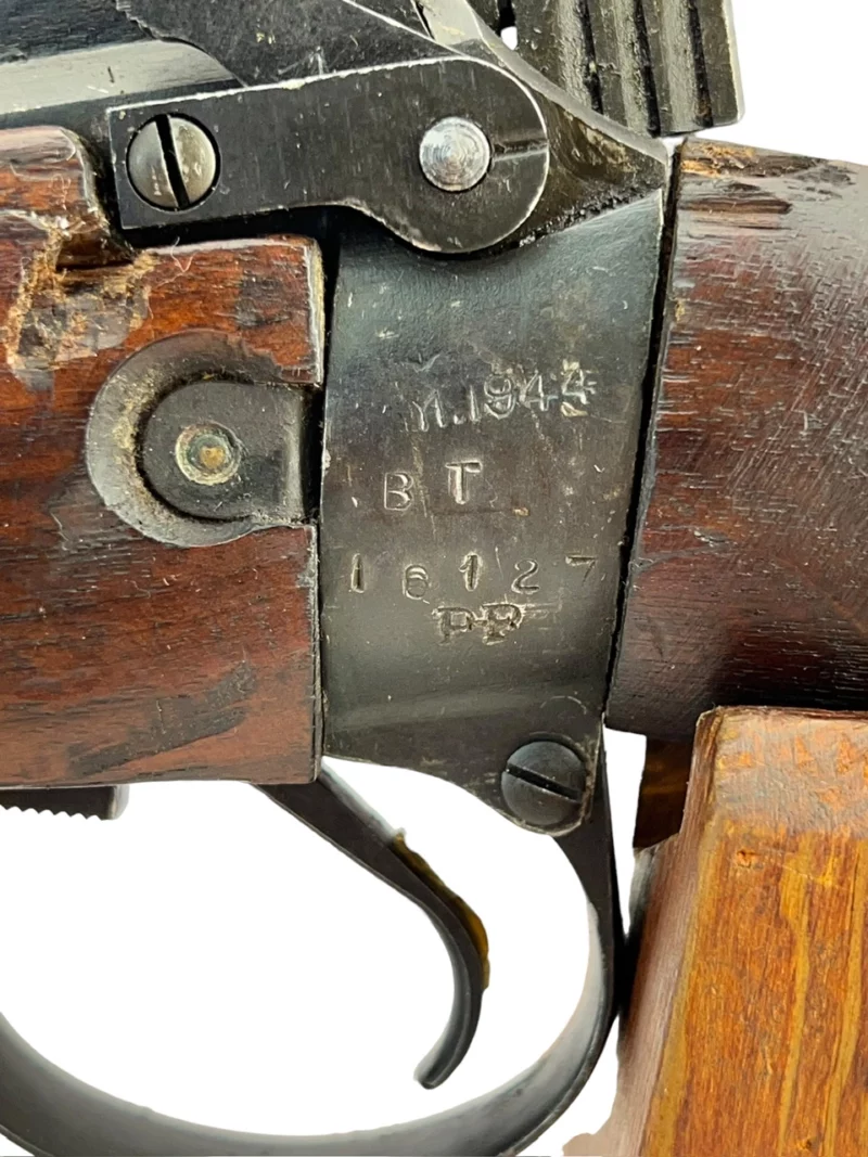 Navy Arms Enfield #4 Mk 1* .303 World War II French Resistance 1944 dated BTPP marked bolt not matching serial number PP 1379 - Image 23