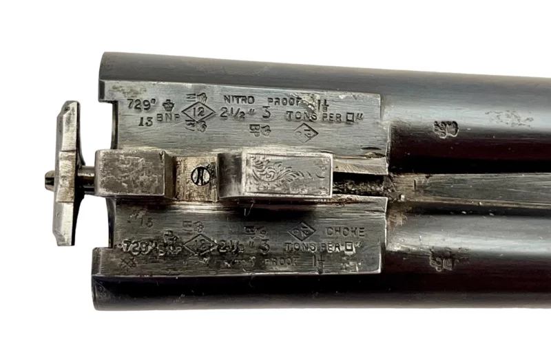 British Midland Sidelock 12 ga Side by Side Shotgun - Image 16