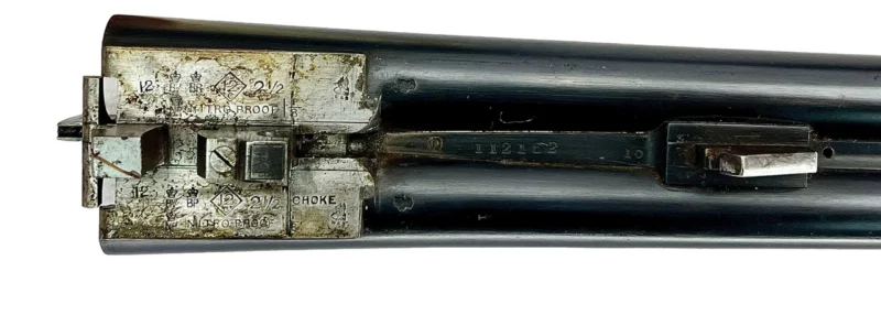 British Made 12 gauge Side by Side Shotgun By Webley & Scott Ltd. - Image 17