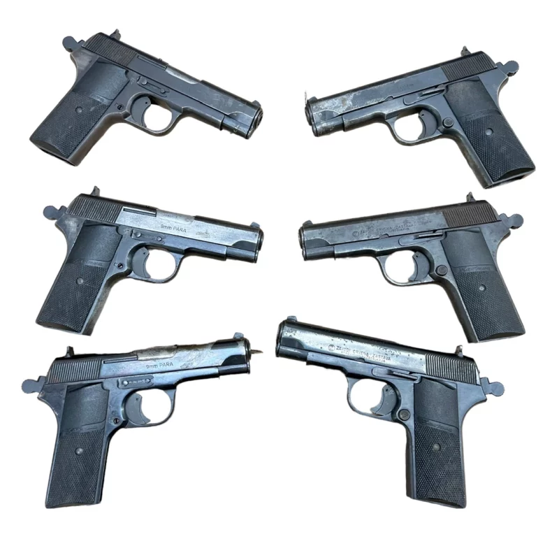 Zastava M88A 9mm pistol Blue, good condition with Black Polymer grips
