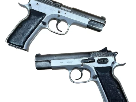 Israeli BUL Storm "Hebrew Hammer" 9mm with 16-rd magazine, 2-tone finish