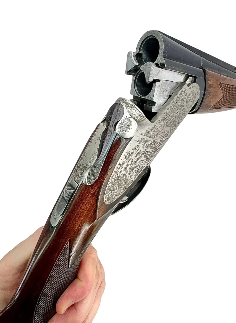 Italian 12 Gauge Over and Under Shotgun by Bettinsoli