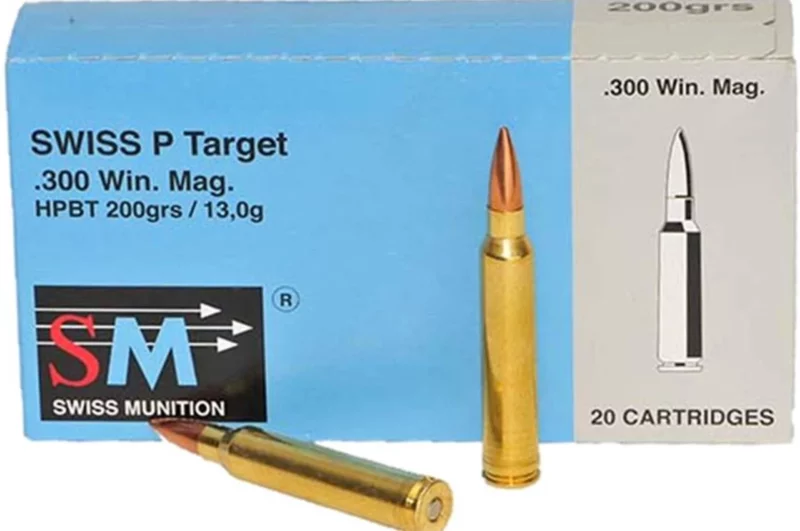 .300 WIN MAG RUAG SWISS P TARGET 200GR. HPBT 20RDS.