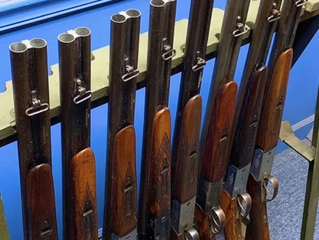 COACH GUN 18.75" .16 GAUGE SIDE BY SIDE SHOTGUN ZASTAVA M75