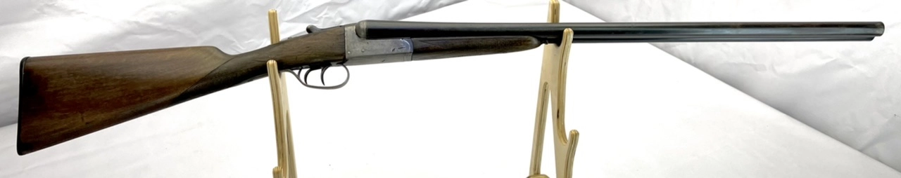 side by side 12ga shotgun AYA Yeoman Boxlock SN 387559