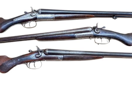 Coach gun 12ga SxS External Hammer British back lock Prince of Wales pistol grip