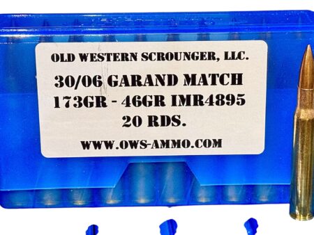 30/06 M1 Garand National Match ammo 173gr.