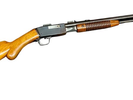 FN Browning Trombone Pump Action Rifle Blued .22LR SN:114031